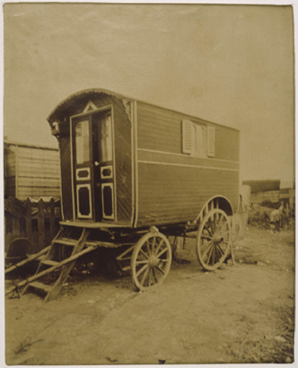Eugene Atget, roulotte